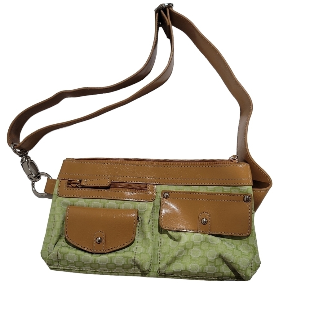 Nine West Y2K green Fanny Pack